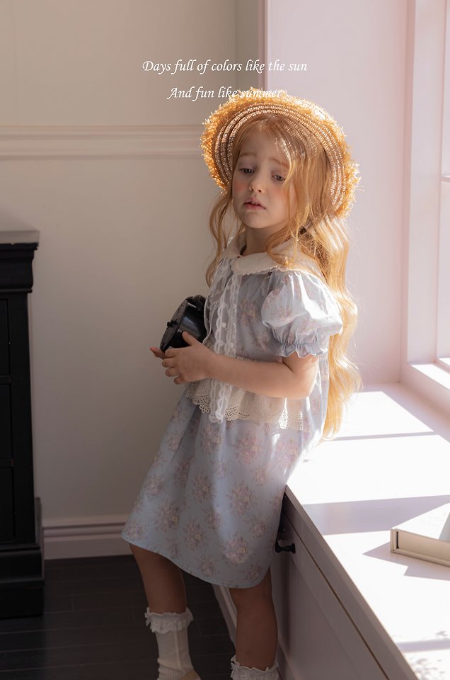 7 <b>|BABY| Mkids圍兜</b>Summer 플로레이스케이프 FREE(3m-6y)