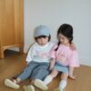 <b>｜Kids｜ Lala land上衣</b>Summer 케이크 반팔티 75-120cm