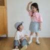 <b>｜Kids｜ Lala land上衣</b>Summer 케이크 반팔티 75-120cm