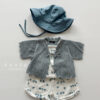 골지끈나시 오리4 <b>Aosta背心</b>Summer 골지끈나시 60-115cm