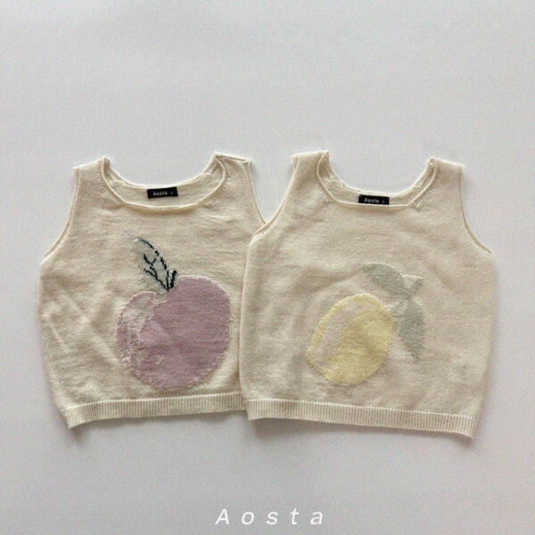 니트베스트2 <b>Aosta背心</b>Summer 니트 베스트 60-115cm
