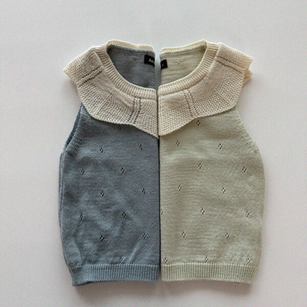 니트케이프1 <b>Aosta上衣</b>Summer 니트프릴티 60-115cm