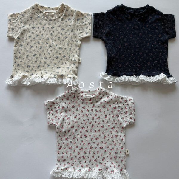르에떼블라우스2 <b>Aosta上衣</b>Summer 르에떼블라우스 60-115cm