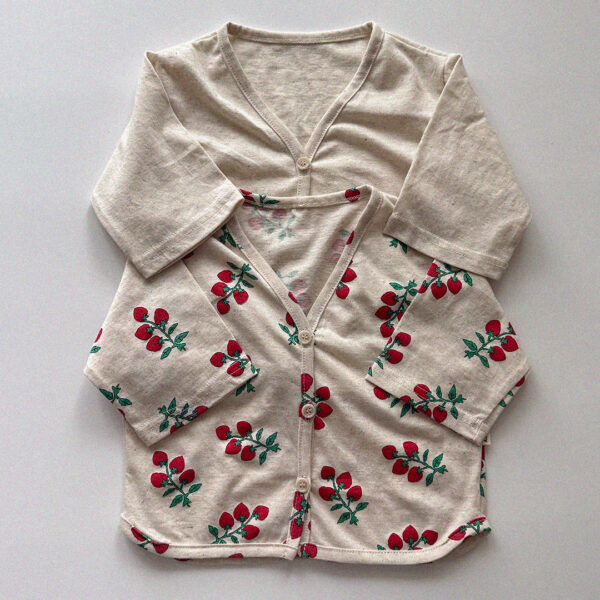 린넨가디건 <b>Aosta罩衫</b>Summer 린넨가디건 60-115cm