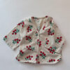 린넨가디건 딸기1 <b>Aosta罩衫</b>Summer 린넨가디건 60-115cm