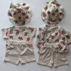 린넨가디건 딸기9 <b>Aosta罩衫</b>Summer 린넨가디건 60-115cm