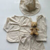 린넨가디건 베이지6 <b>Aosta罩衫</b>Summer 린넨가디건 60-115cm