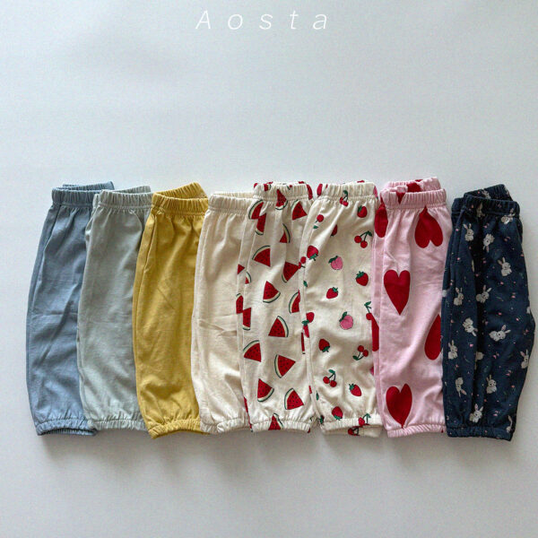 봉봉바지1 <b>Aosta褲子</b>Summer 봉봉바지 60-115cm