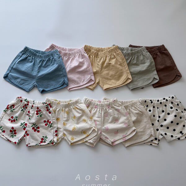 썸머팬츠2 <b>Aosta褲子</b>Summer 썸머숏팬츠 60-115cm