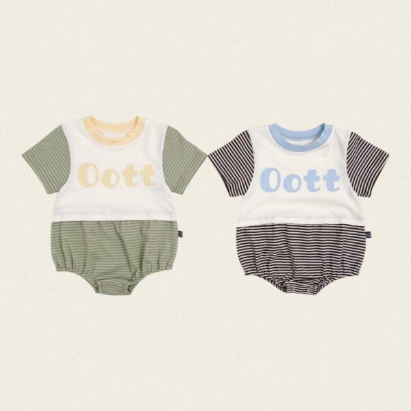 01 <b>|BABY| OOTTBEBE包屁衣</b>Summer 오뜨단가라슈트 0-12M