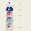 02+ <b>OOTTBEBE帽子</b>Summer 베어스티치캡 75-120cm
