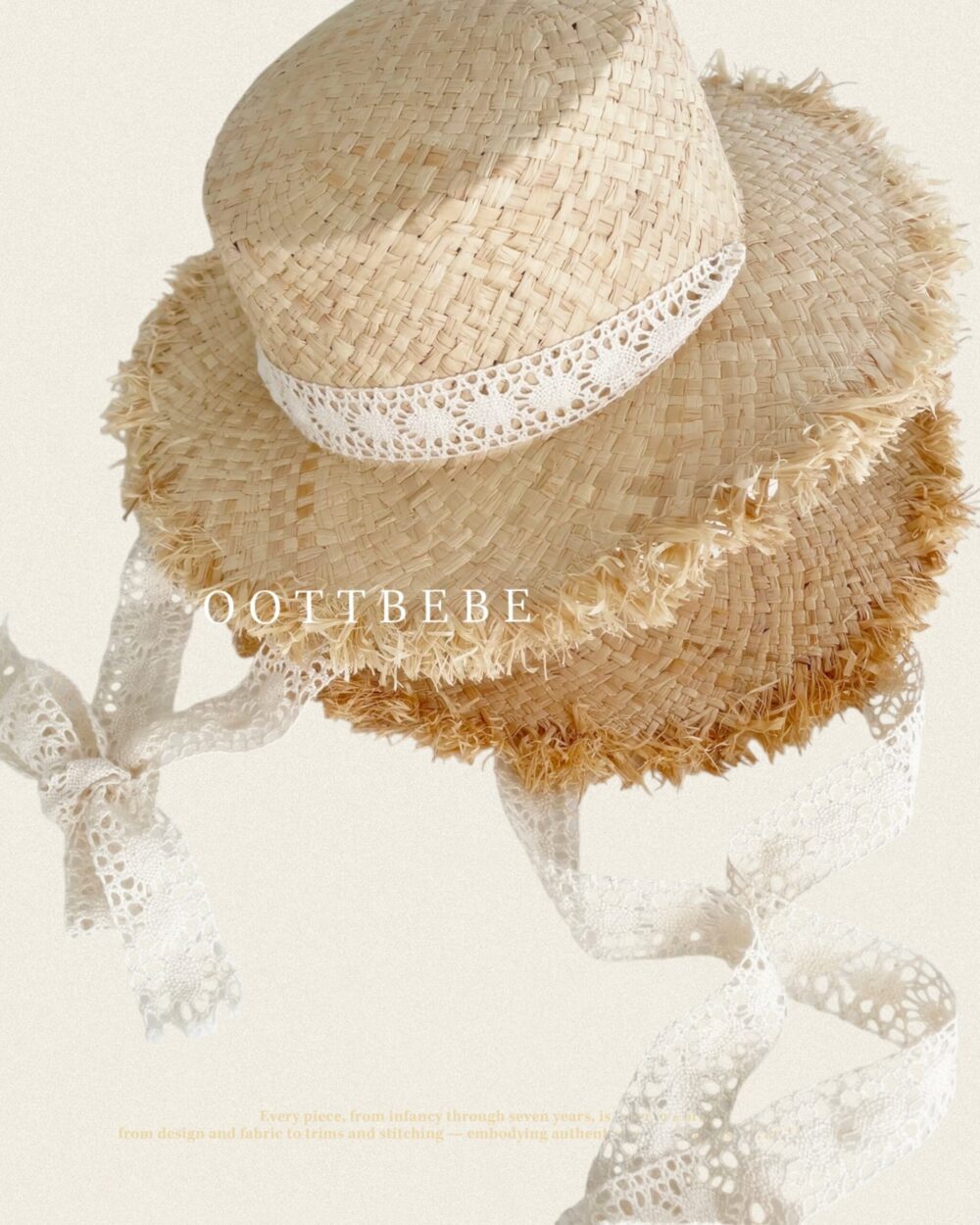 05 <b>OOTTBEBE帽子</b>Summer 레이스 햇 75-120cm