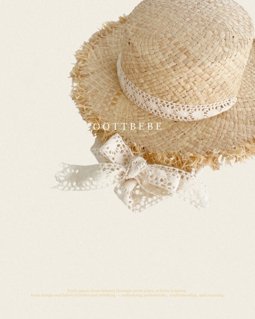 06 <b>OOTTBEBE帽子</b>Summer 레이스 햇 75-120cm