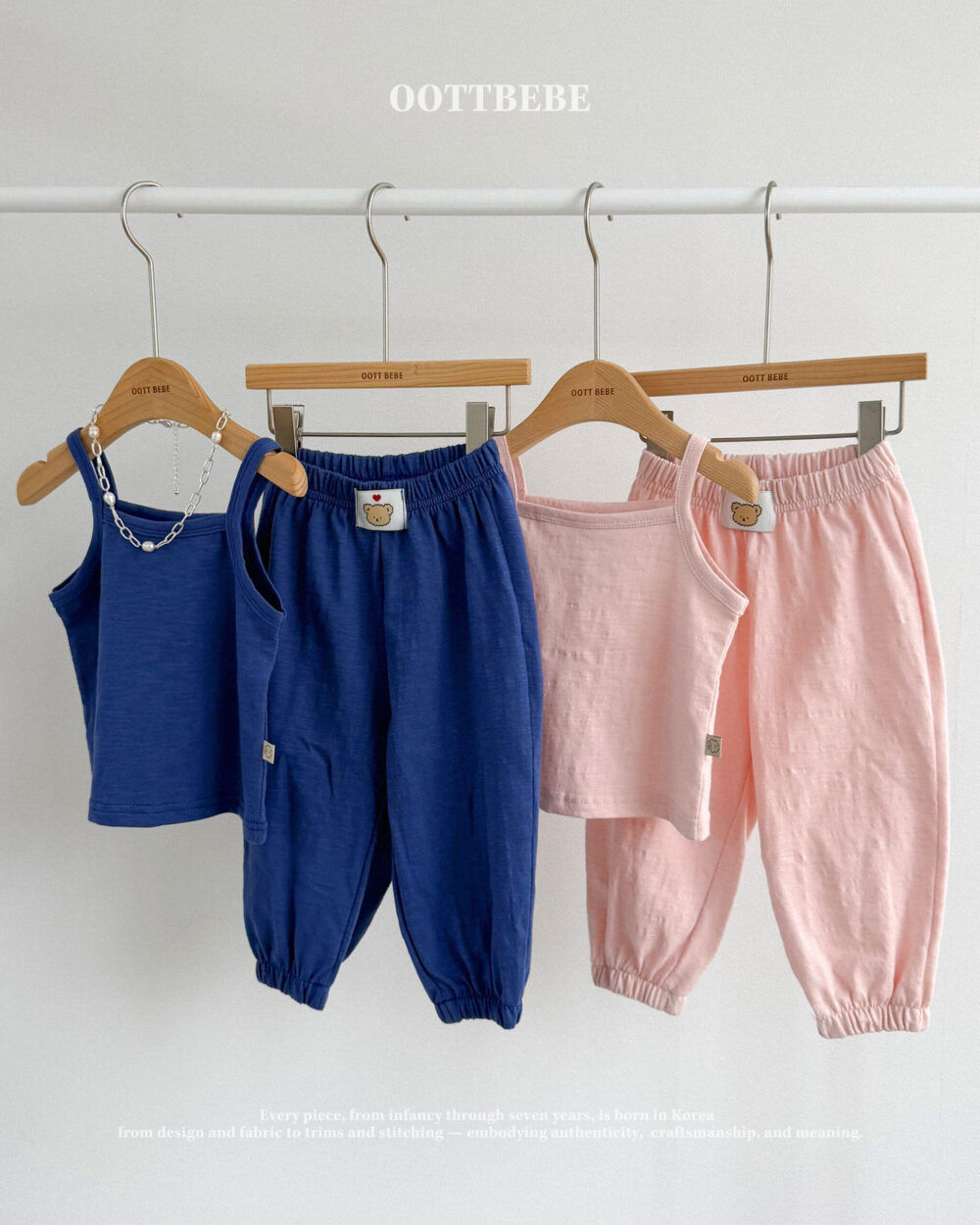06 <b>OOTTBEBE套裝</b>Summer 나시고쟁이상하 75-120cm
