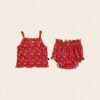 07 <b>|BABY| OOTTBEBE包屁衣</b>Summer 꽃송이플리츠나시블루머 0-12M