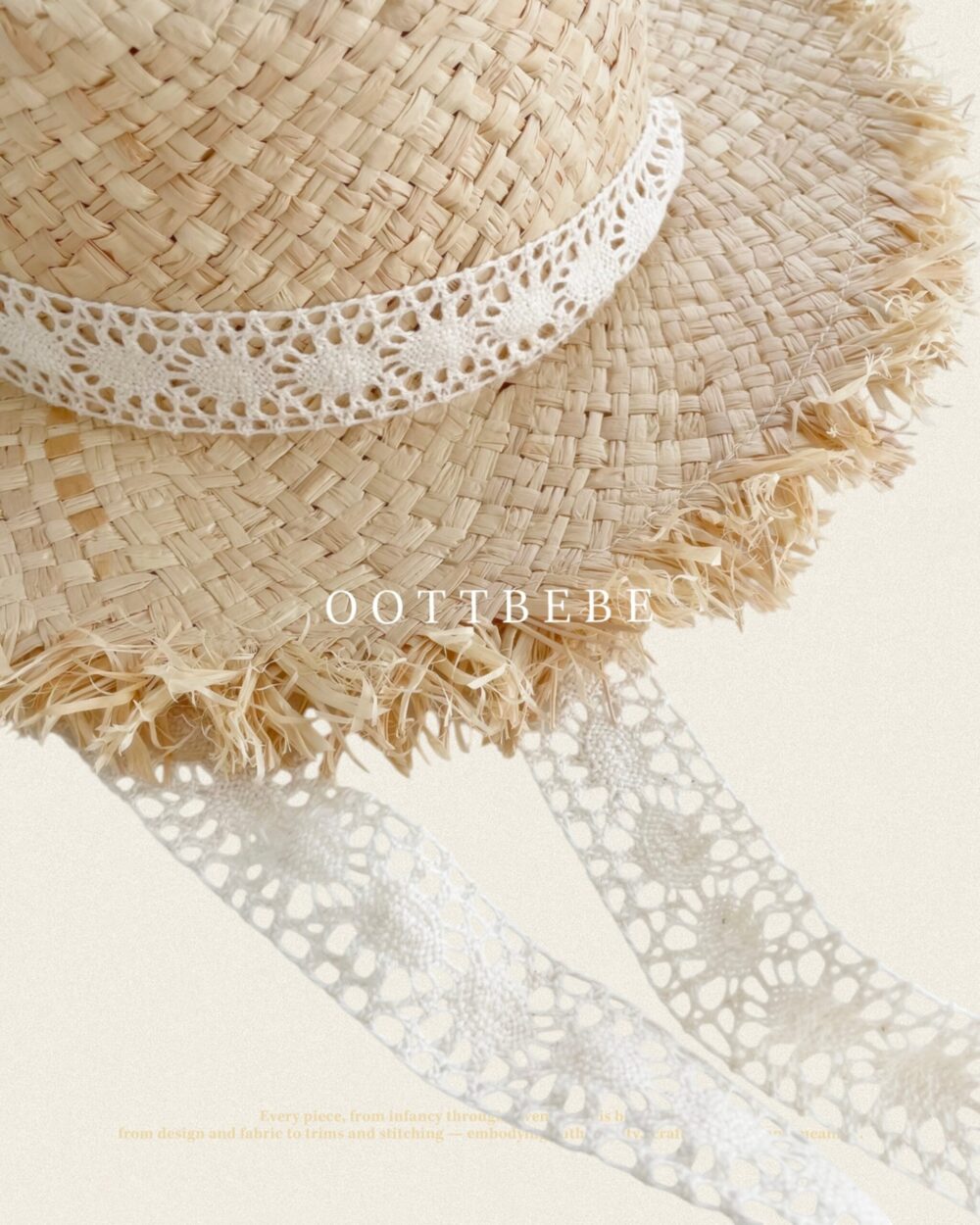 08 <b>OOTTBEBE帽子</b>Summer 레이스 햇 75-120cm