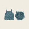 08 <b>|BABY| OOTTBEBE包屁衣</b>Summer 꽃송이플리츠나시블루머 0-12M