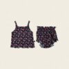09 <b>|BABY| OOTTBEBE包屁衣</b>Summer 꽃송이플리츠나시블루머 0-12M