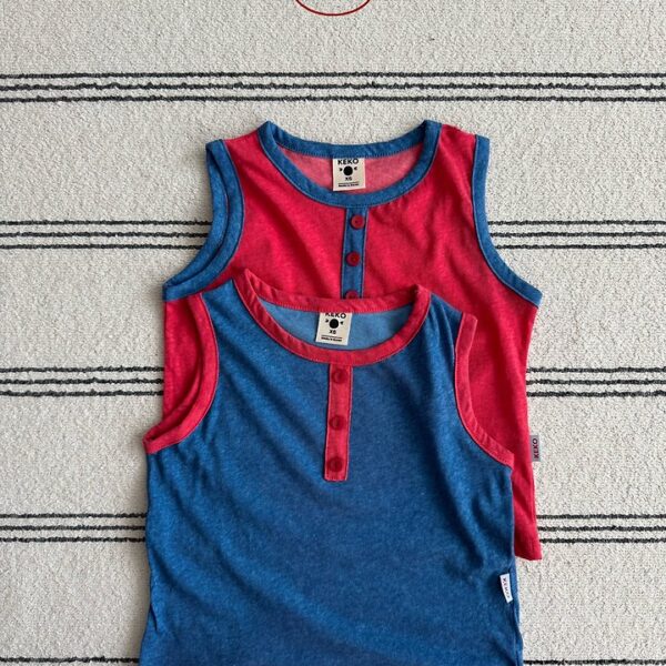 1 <b>KEKO背心</b>Summer 색연필나시 70-125cm