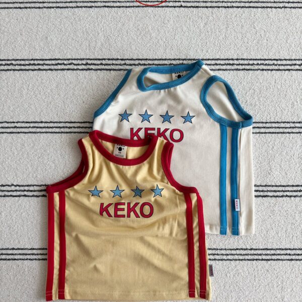 1 <b>KEKO帽T</b>Summer 만화나시 70-125cm