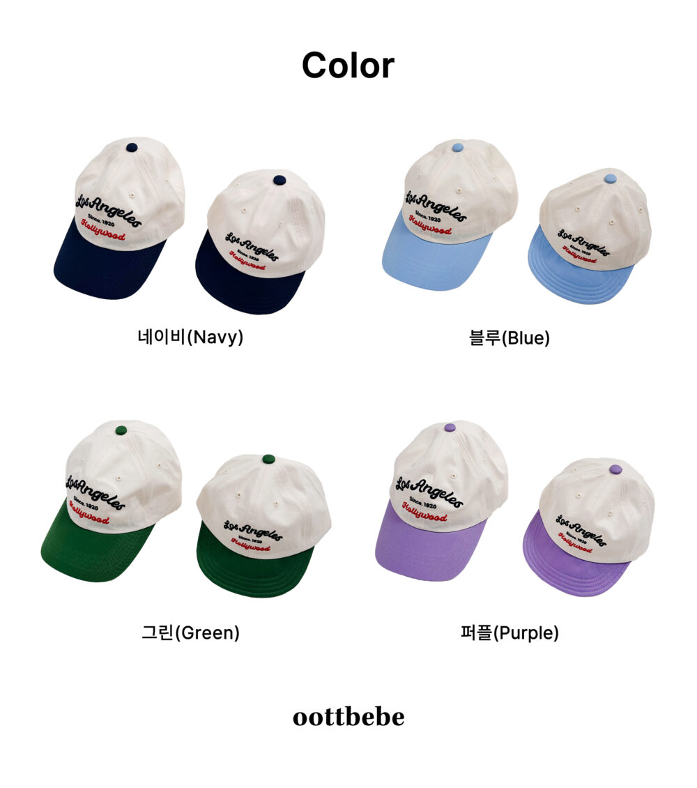 10 <b>OOTTBEBE帽子</b>Summer 헐리우드볼캡 75-120cm