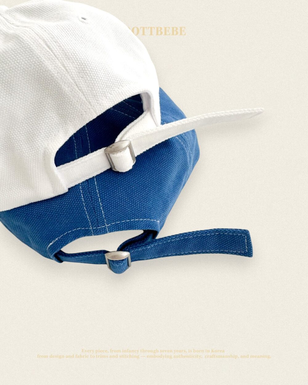 10 <b>OOTTBEBE帽子</b>Summer 베어스티치캡 75-120cm