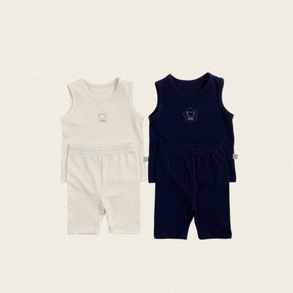 11 <b>OOTTBEBE套裝</b>Summer 코튼퓨어나시실내복 75-120cm