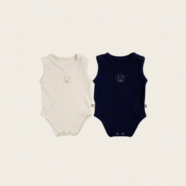 12 <b>|BABY| OOTTBEBE包屁衣</b>Summer 코튼퓨어나시슈트 0-12M