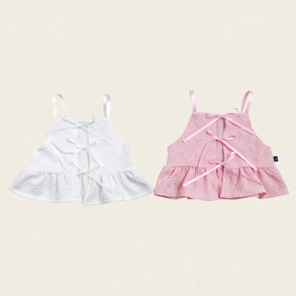 14 <b>OOTTBEBE背心</b>Summer 하트뷔스티에 75-120cm