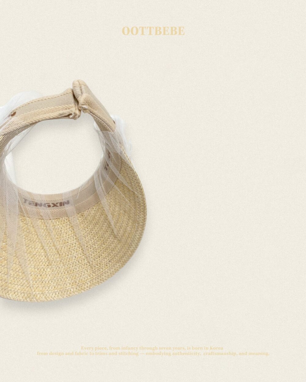 17 <b>OOTTBEBE帽子</b>Summer 러블리썬캡 75-120cm