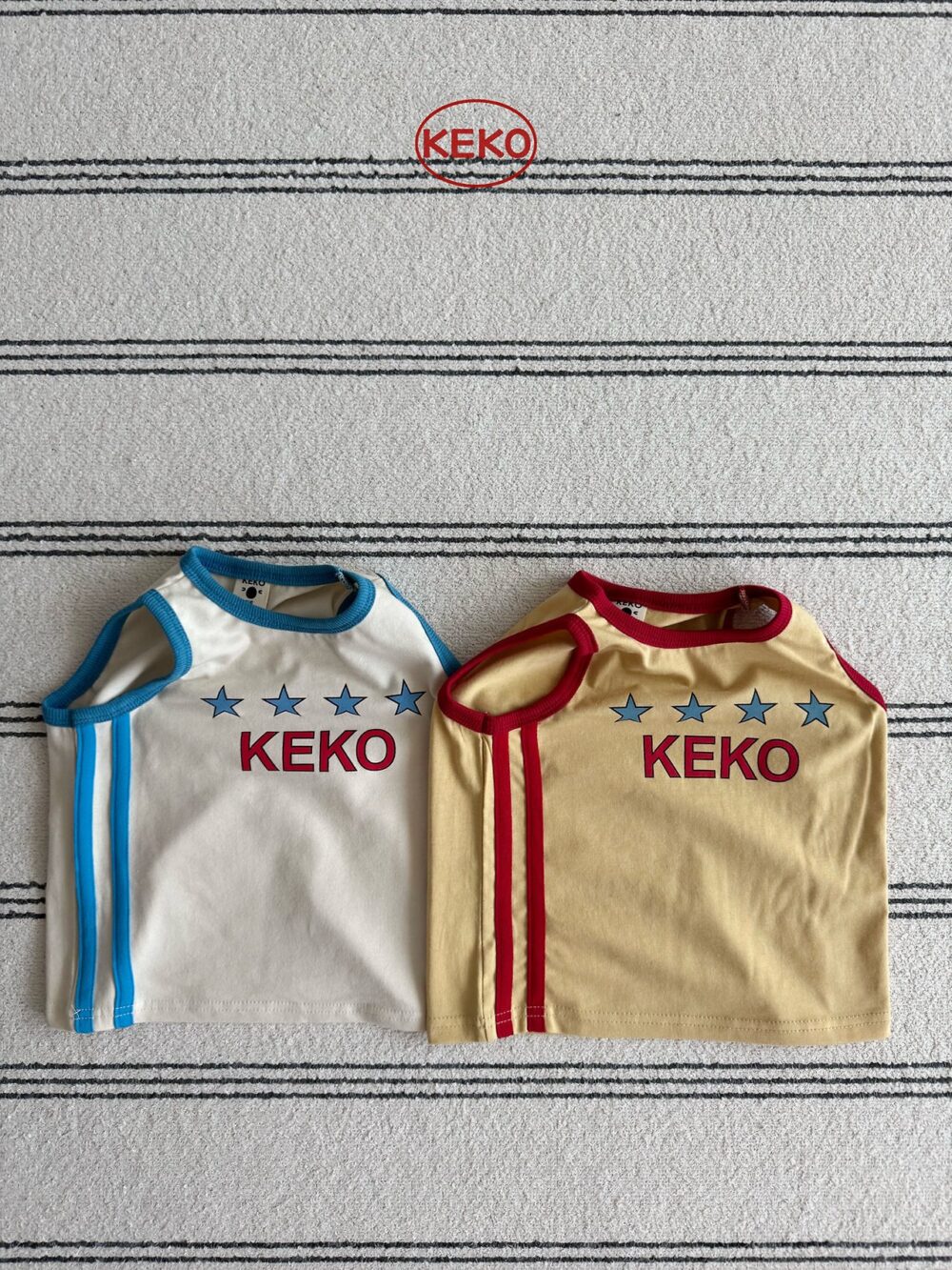 <b>KEKO帽T</b>Summer 만화나시 70-125cm