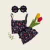 21 <b>|BABY| OOTTBEBE包屁衣</b>Summer 꽃송이플리츠나시블루머 0-12M