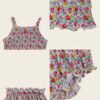 22 <b>|BABY| OOTTBEBE包屁衣</b>Summer 꽃송이플리츠나시블루머 0-12M