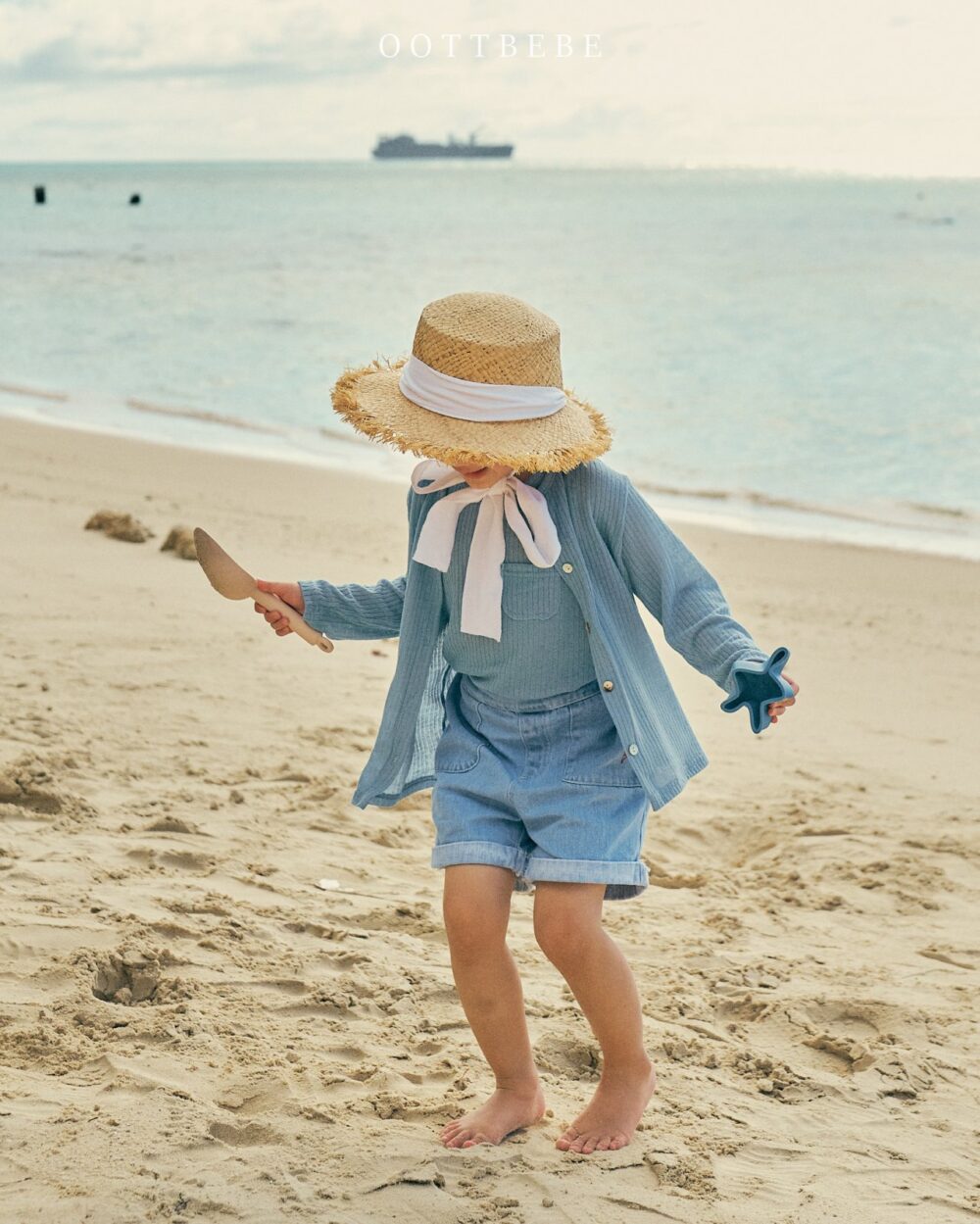 3-1 (1) <b>OOTTBEBE帽子</b>Summer 러브 햇 75-120cm