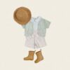 <b>OOTTBEBE褲子</b>Summer 벨리플라워팬츠 75-120cm