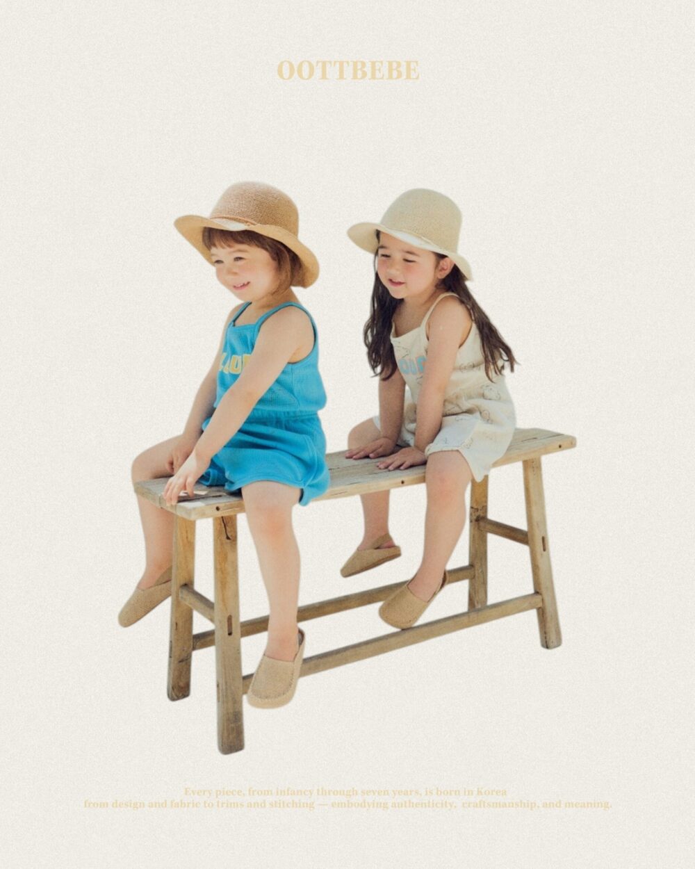 리본모자23 <b>OOTTBEBE帽子</b>Summer 허니벙거지 75-120cm