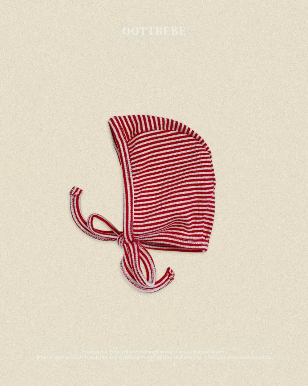 05 <b>|BABY| OOTTBEBE帽子</b>Autumn 바닐라라떼보넷 FREE