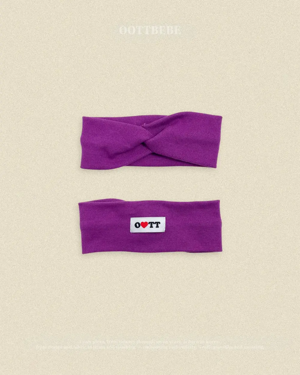 07 <b>OOTTBEBE髮飾</b>Autumn 젤리헤어밴드 FREE