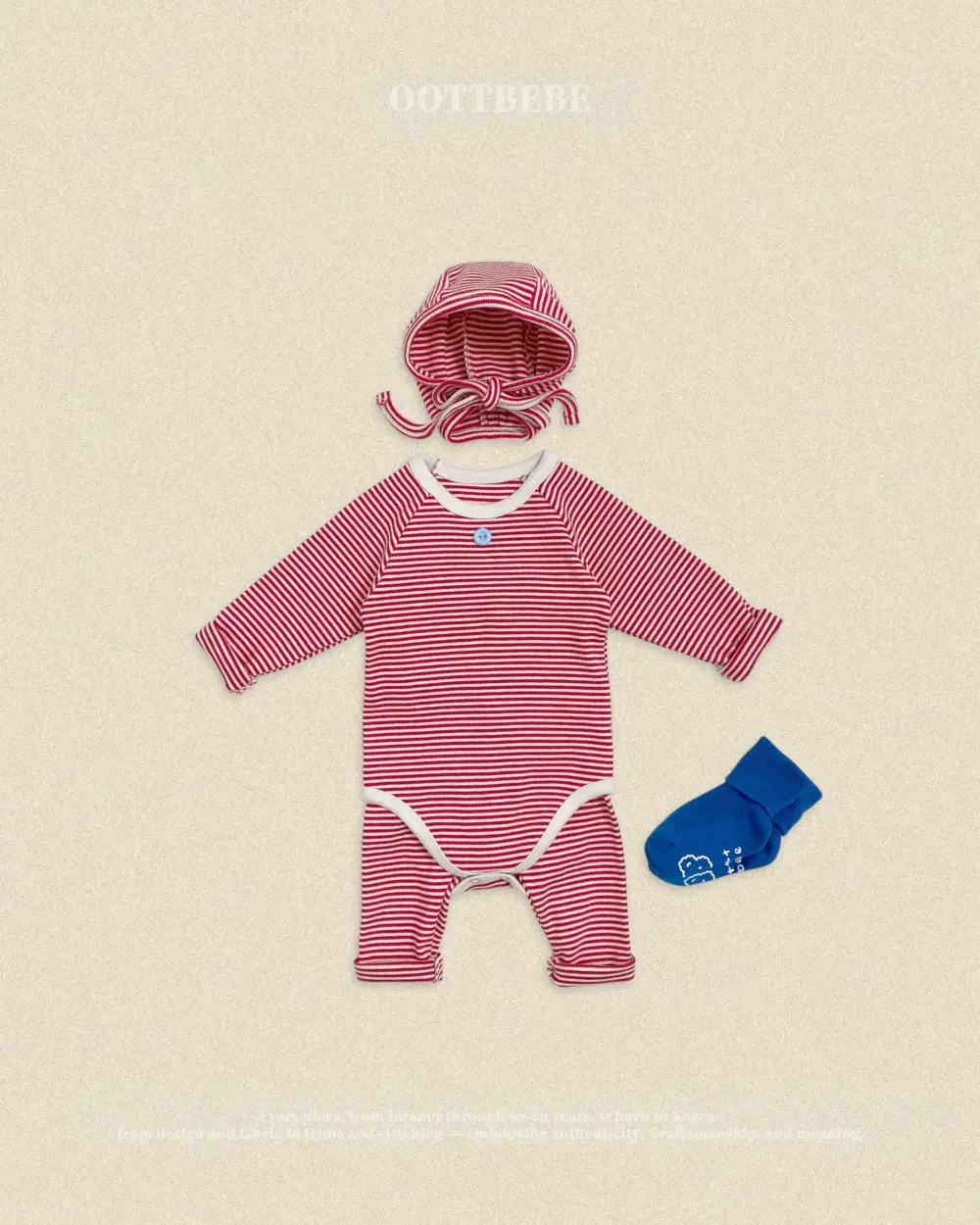 08 <b>|BABY| OOTTBEBE帽子</b>Autumn 바닐라라떼보넷 FREE