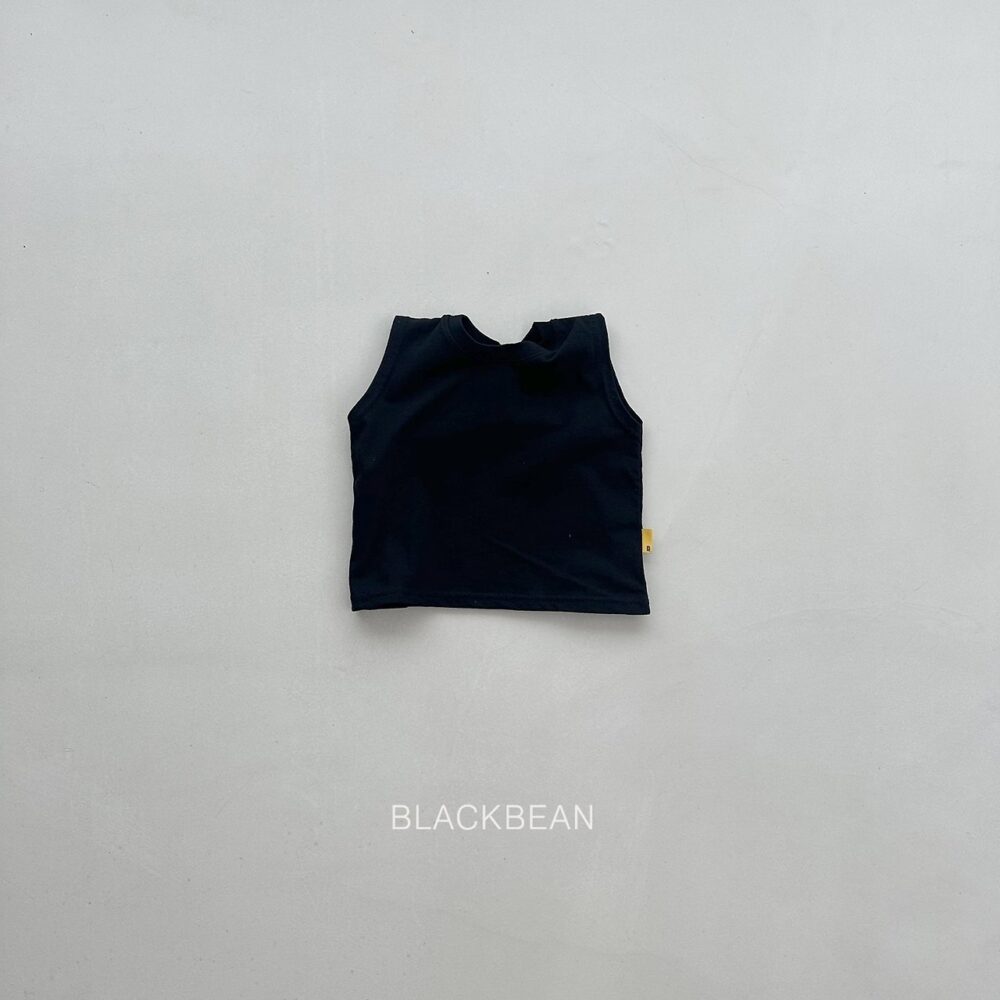 <b>Black bean背心</b>Summer 레어 나시티 80-120cm