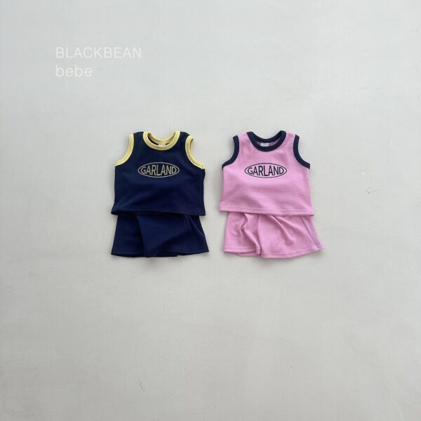 1 <b>|BABY |Black bean套裝</b>Summer 와퍼 베베세트 60-80cm