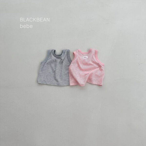 1 <b>|BABY |Black bean背心</b>Summer 봉봉 베베나시티 60-80cm