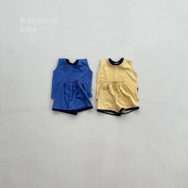 1 <b>|BABY |Black bean套裝</b>Summer 클릭 베베세트 60-80cm