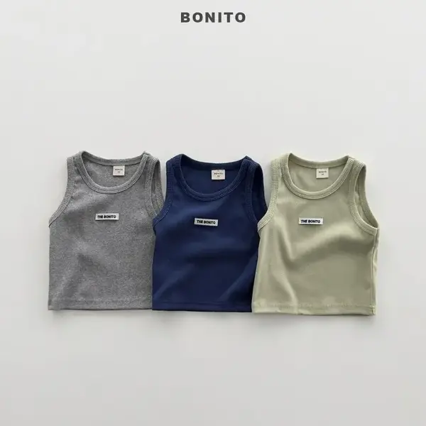 1 <b>BONITO背心</b>Autumn 골지레이어드나시 70-140CM