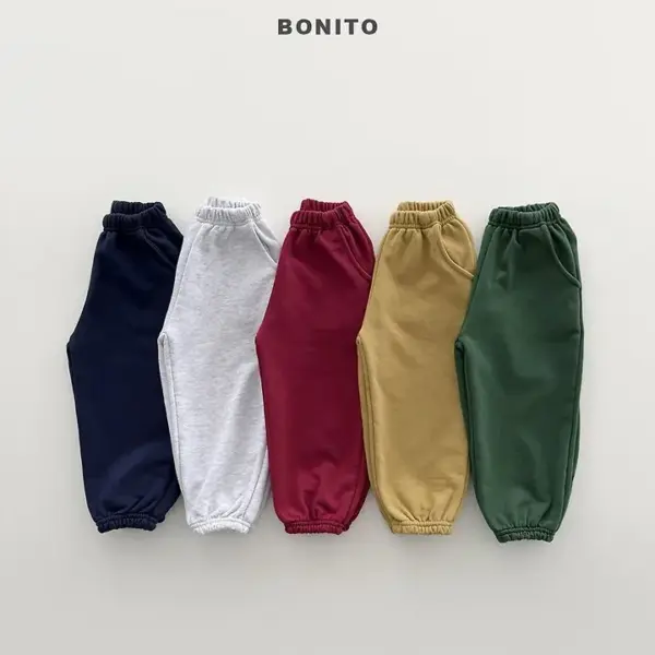 1 <b>BONITO褲子</b>Autumn 소프드조거팬츠 70-140CM