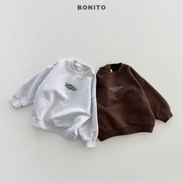<b>BONITO 衛衣</b>Autumn 모먼트맨투맨 70-140CM