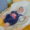 <b>｜BABY｜ OOTTBEBE包屁衣</b>Autumn 붕붕이데님슈트 50-75cm