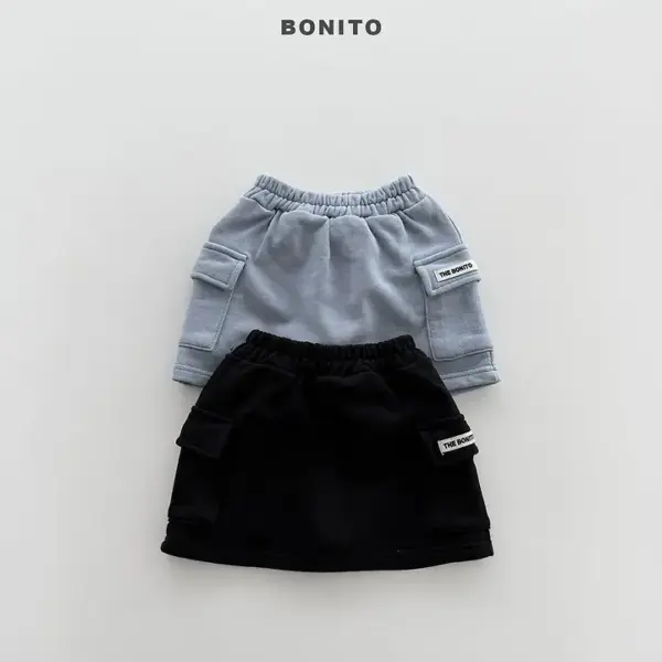 1 <b>BONITO 褲裙</b>Autumn 카고sk 70-140CM