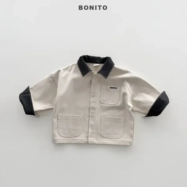 1 <b>BONITO 外套</b>Autumn 레더카라자켓 70-140CM