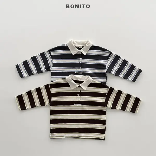 1 <b>BONITO 上衣</b>Autumn st카라티 70-140CM